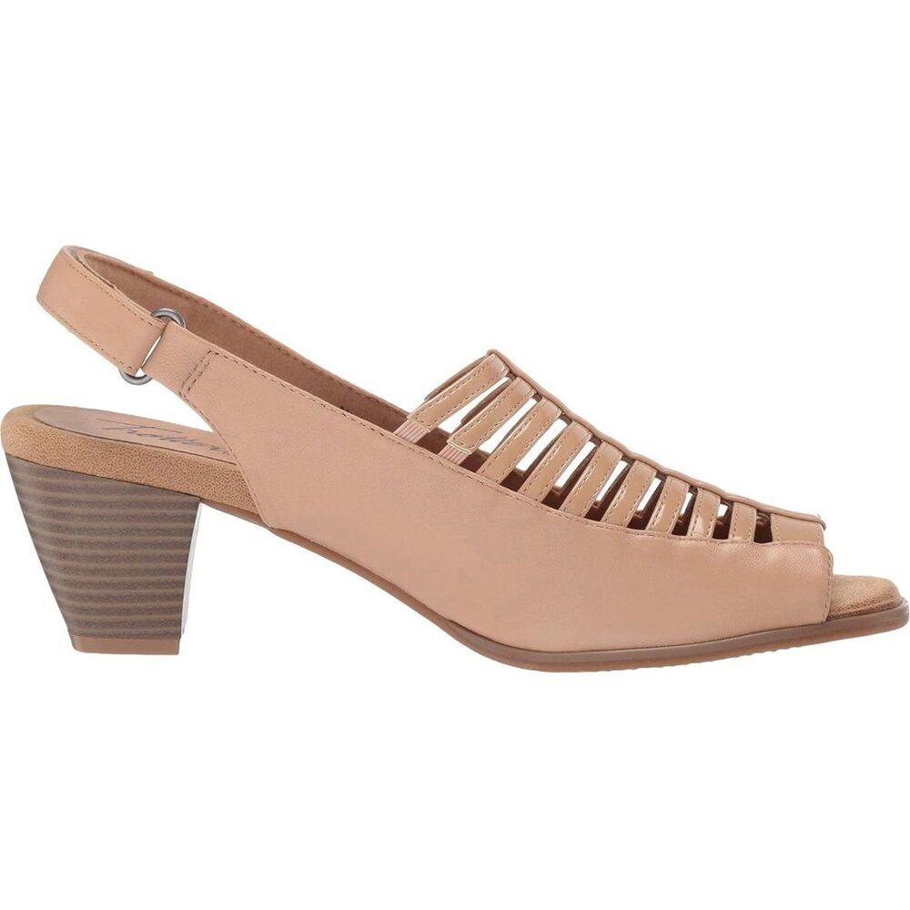 Trotters Minnie Sandal, Nude, 12 Wide NEW in box - Picture 2 of 7
